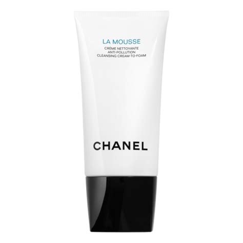 chanel la mousse anti-pollution cleansing cream-to-foam stores|chanel foaming face wash.